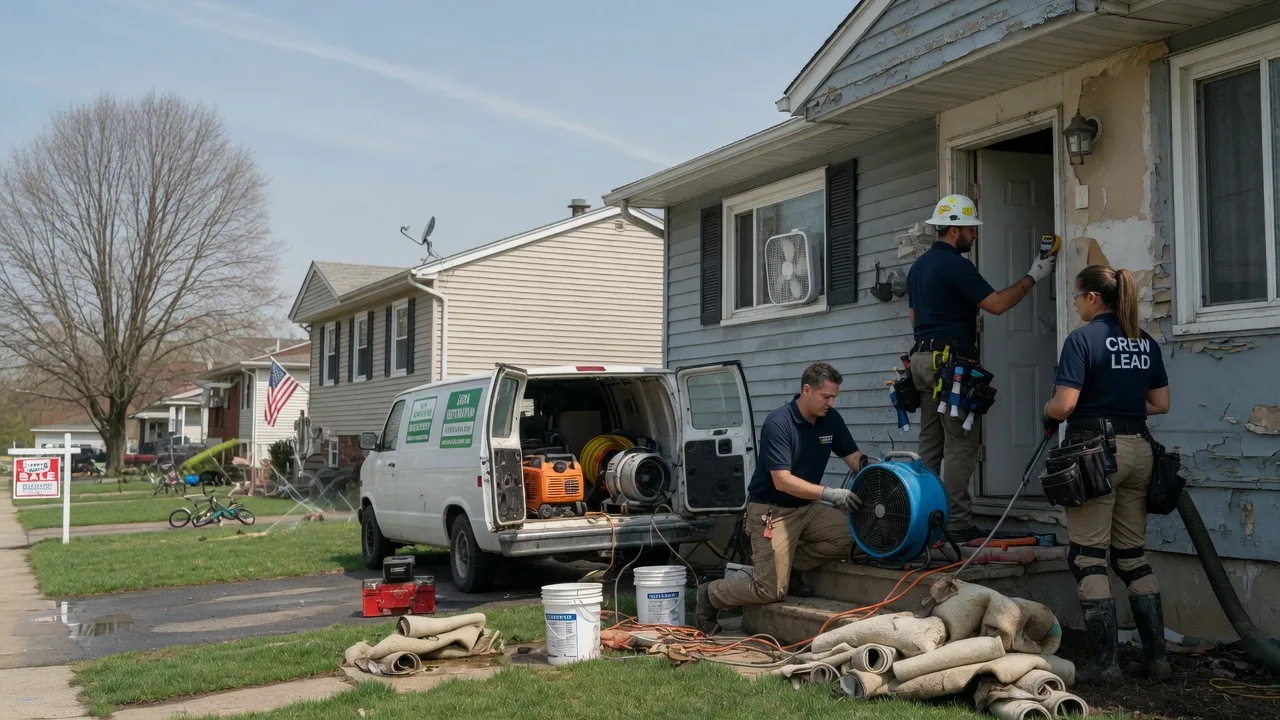 Flood Cleanup in Camp Douglas, WI near me