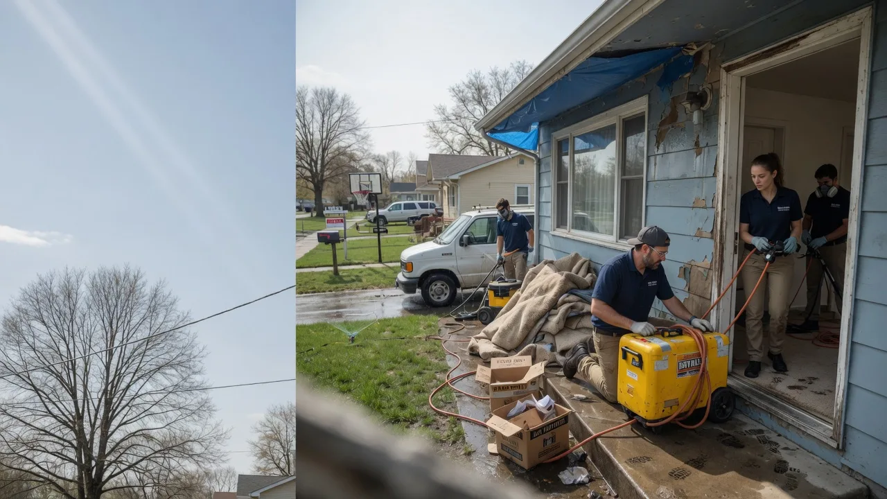 Basement Flood Cleanup in Camp Douglas, WI near me